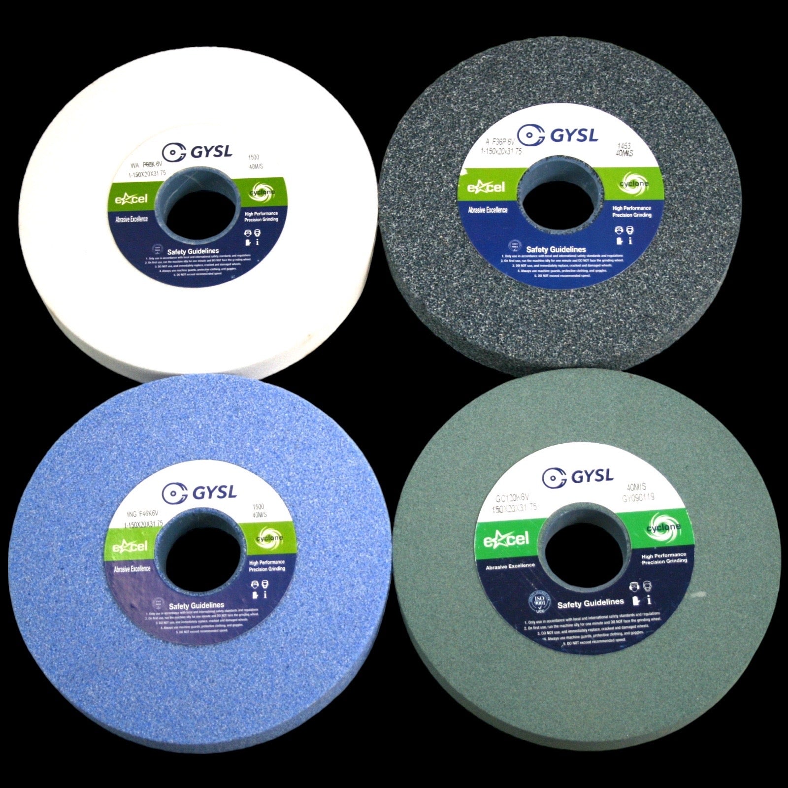 150mm Diameter 13mm Wide Bench & Pedestal Grinding Wheels – Abrasives2You